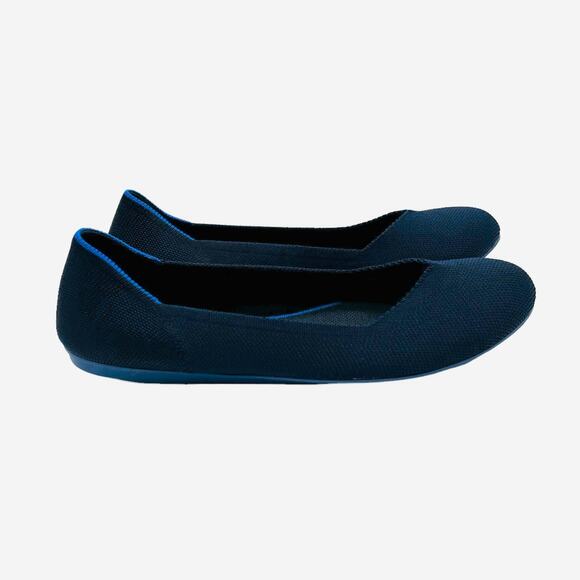 🌸🌺🌷💗Rothy’s Classic Navy Women’s flats, Size 9. Best deal on Poshmark! - Picture 4 of 9